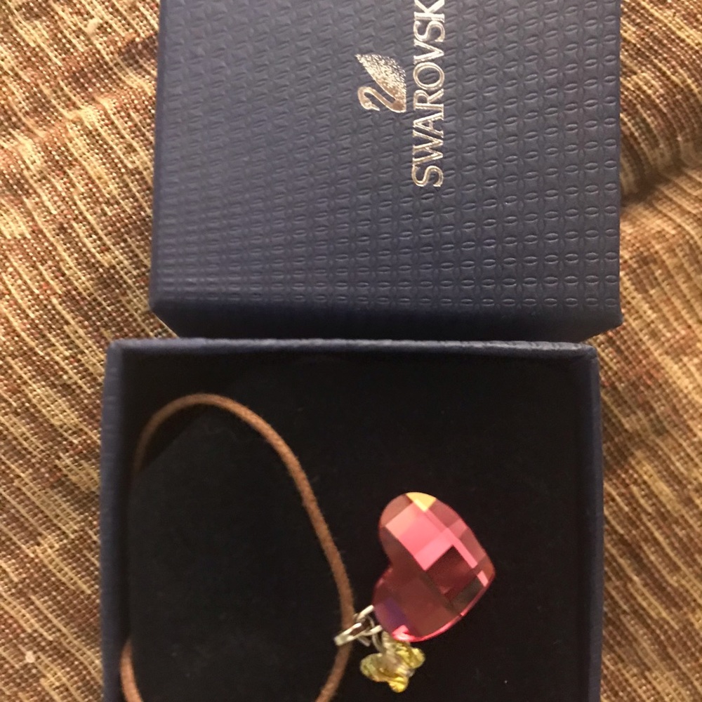 Swarovski Crystal heart necklace